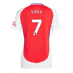 Arsenal Bukayo Saka #7 Hemmatröja Kvinnor 2024-25 Kortärmad